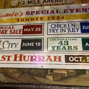 Plenty of celebrations