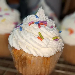 dessert, cupcakes, food