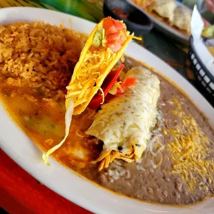 #1. Taco &amp; Enchilada Lunch Specials