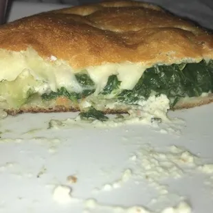 My personal favorite, vegetable calzone!
