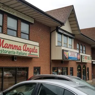 Front of restaurant