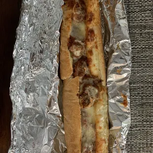 Whole Meatball and cheese