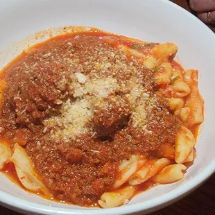 a bowl of pasta