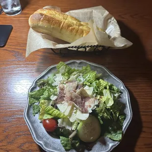 Salad and Bread