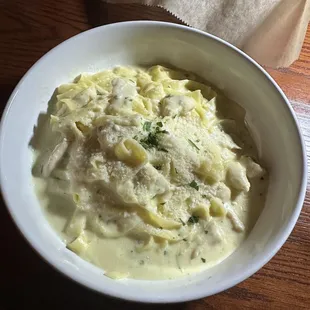 Fettuccine Alfredo with Chicken