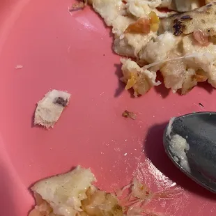 I literally was disappointed in this I couldn't enjoy the rest of my meal.