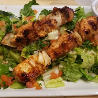 Chicken Kabob plate