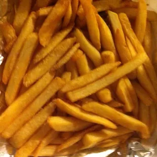 Side of fries, good portion