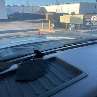 Blocked drive through