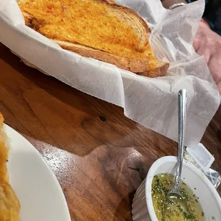 Bread with Jimmy sauce