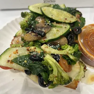 Sicilian with veggies