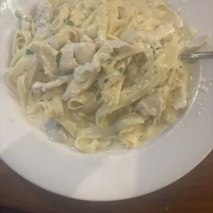 Chicken Fettuccine Alfredo