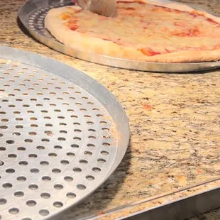 They were turning over a lot of pizzas today.