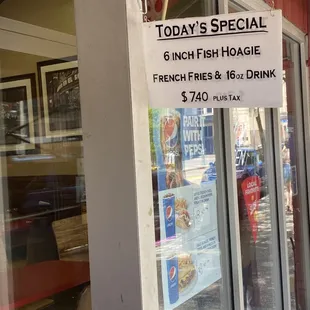 Friday Special $7.40
