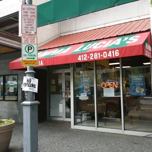 Store front as of 5/6/2017.