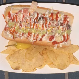 Hot dog combo
