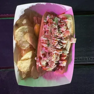 Cowboy hotdog