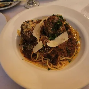Spaghetti and Meatballs