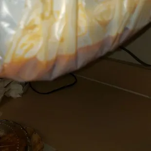 Mixture of meat sauce, marsala sauce and Alfredo sauce