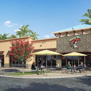 New plaza coming soon.