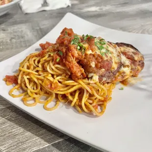 Eggplant Parmigiana Sandwich