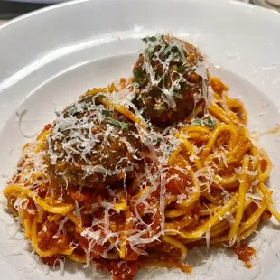 Spaghetti and Meatballs