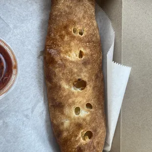 Stromboli - overcooked, underfilled