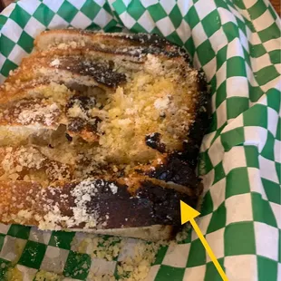 Burnt  (bread)