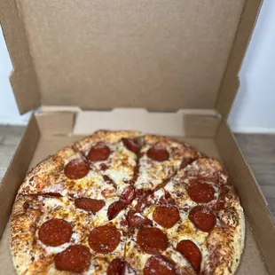 Hot Honey Pepperoni Pizza