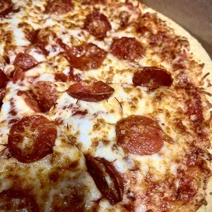 A picture perfect pizza