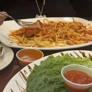 Shrimp and Clam linguine