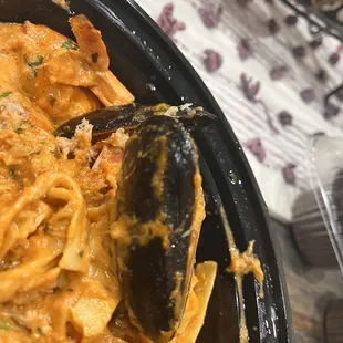 Mediterranean fettuccine