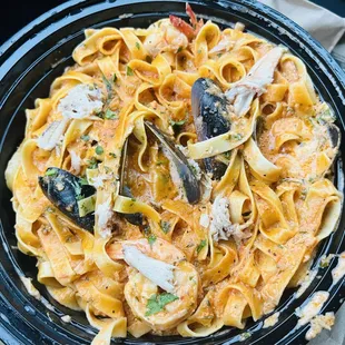 Fettuccine Mediterraneo