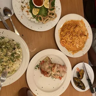Calamari Fritti/Bruschetta/&amp; more