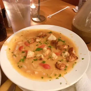 Pasta e Fagioli Soup Lunch
