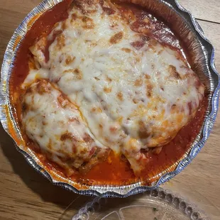 Lasagna to go... Mamma Rosa!!!!