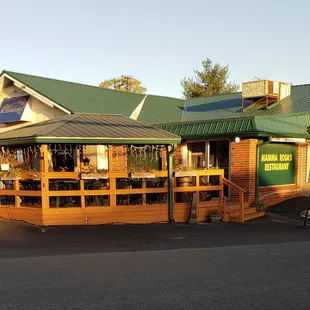 Exterior, with nice porch area.