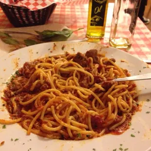 Spaghetti and Meatballs