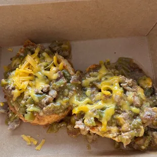 Green chili biscuit