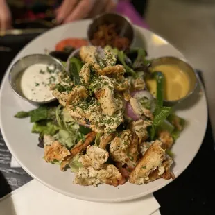Chicken Cobb salad