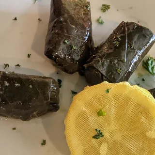 Stuffed Grape Leaves (6)