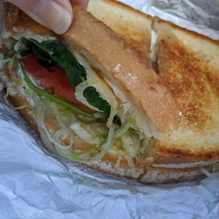 Chicken, Spinach, portabella & Cheese