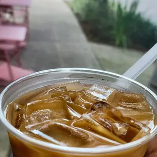 Iced Lavender Latte