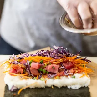 Build your own Sushi Burrito