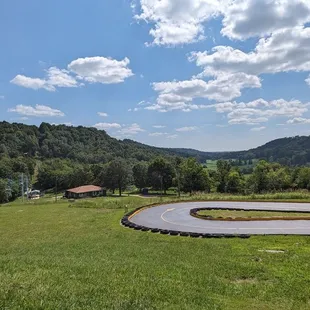 Go kart track and Sky lift