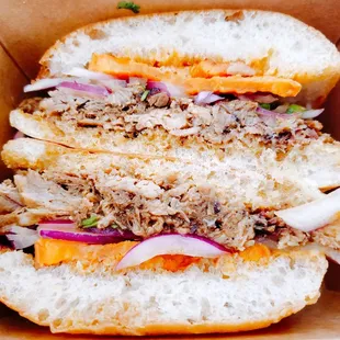 Chancho En Cama....so flavorful!