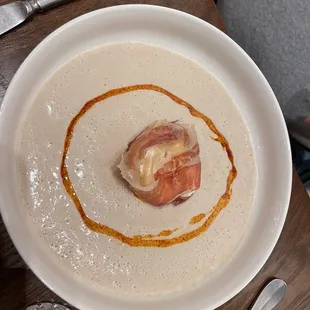 Garlic Almond Soup
