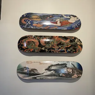skateboards