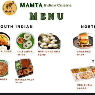 South Indian &amp; North Indian snacks