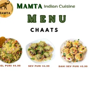 Delicious chaats